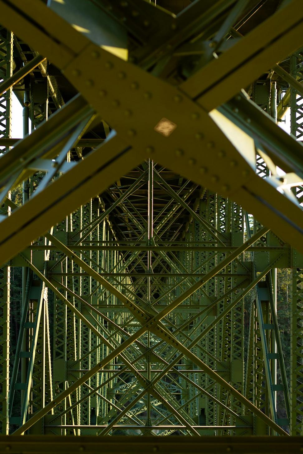 Don Valley Bridge Works Before